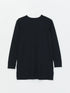 LC Waikiki Crew Neck Sequined Long Sleeve Women's Tunic
